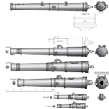 Historical cannons - Galleons & Galleys